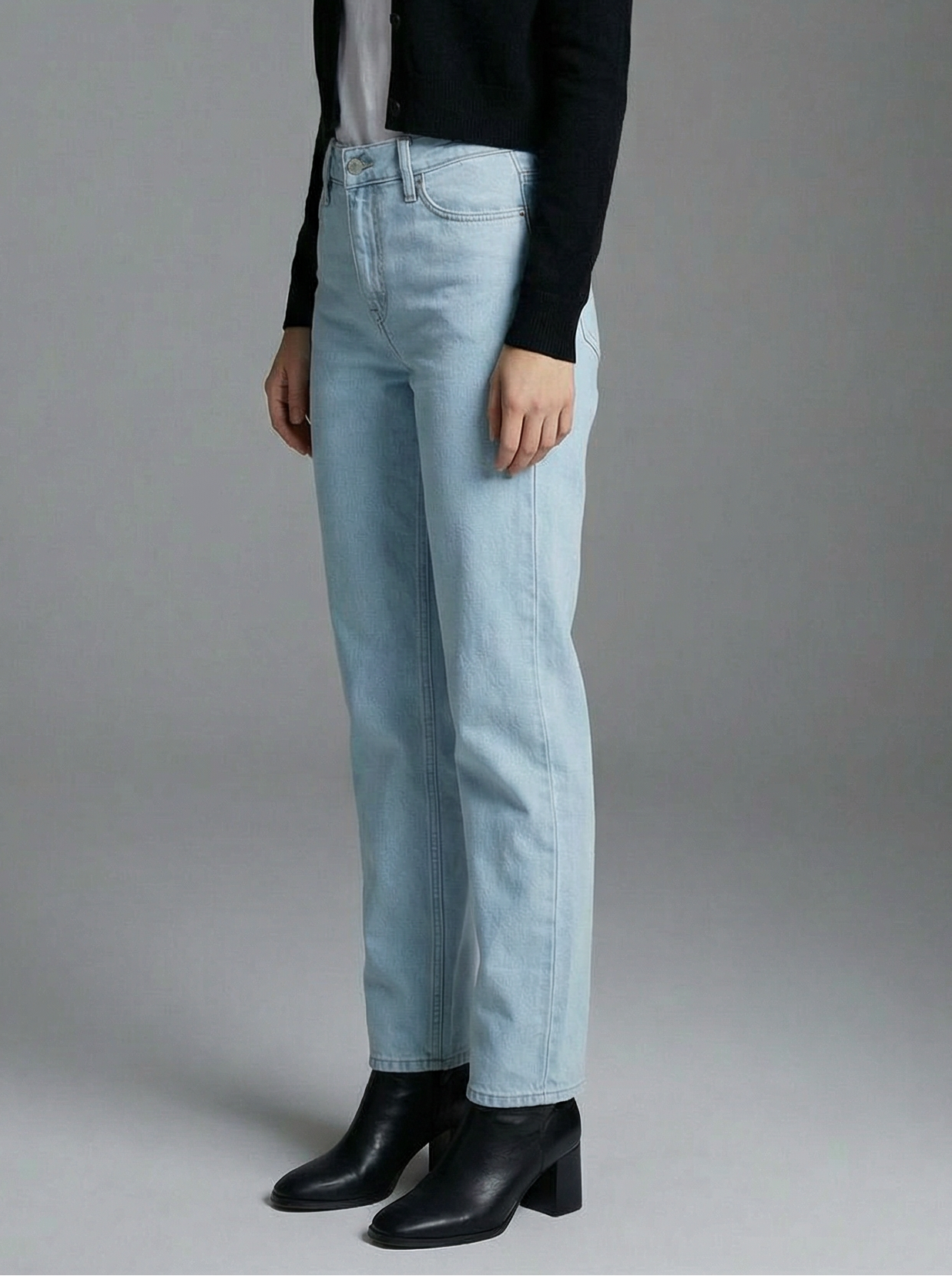 TAPERED MID RISE WIDE BAGGY JEANS: 11 (29)