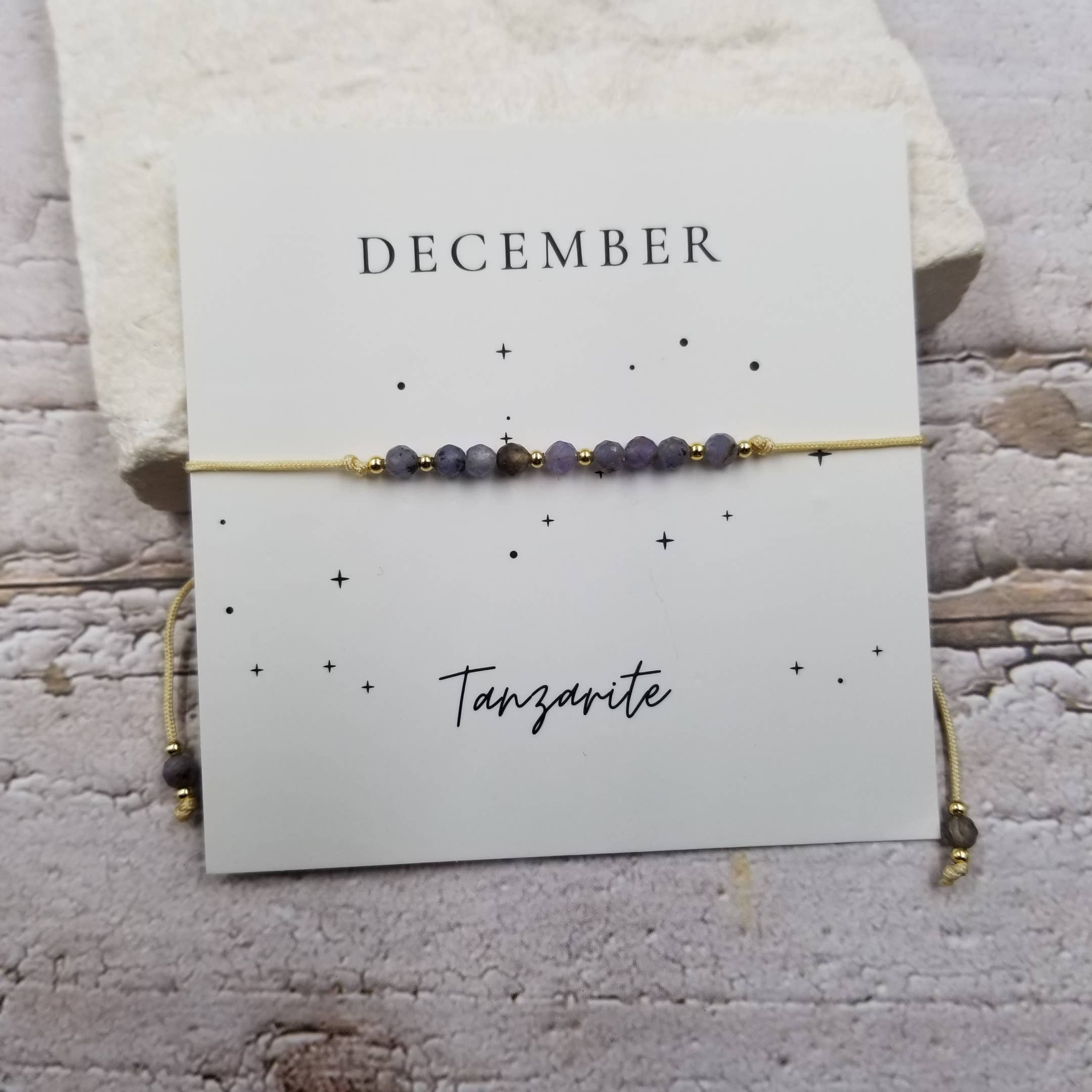 Birthday Month Bracelet: Dec