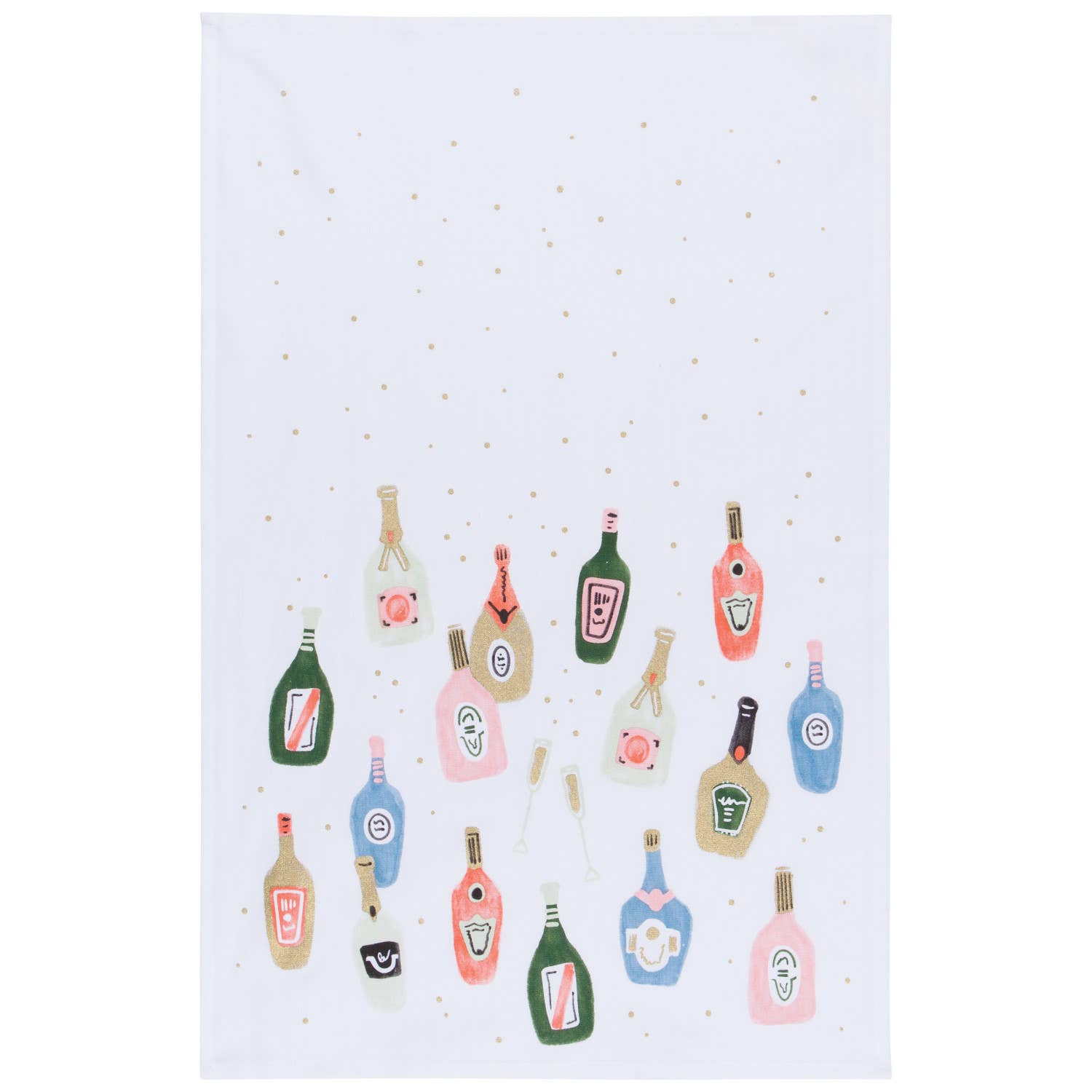 Cheers Dishtowel: White