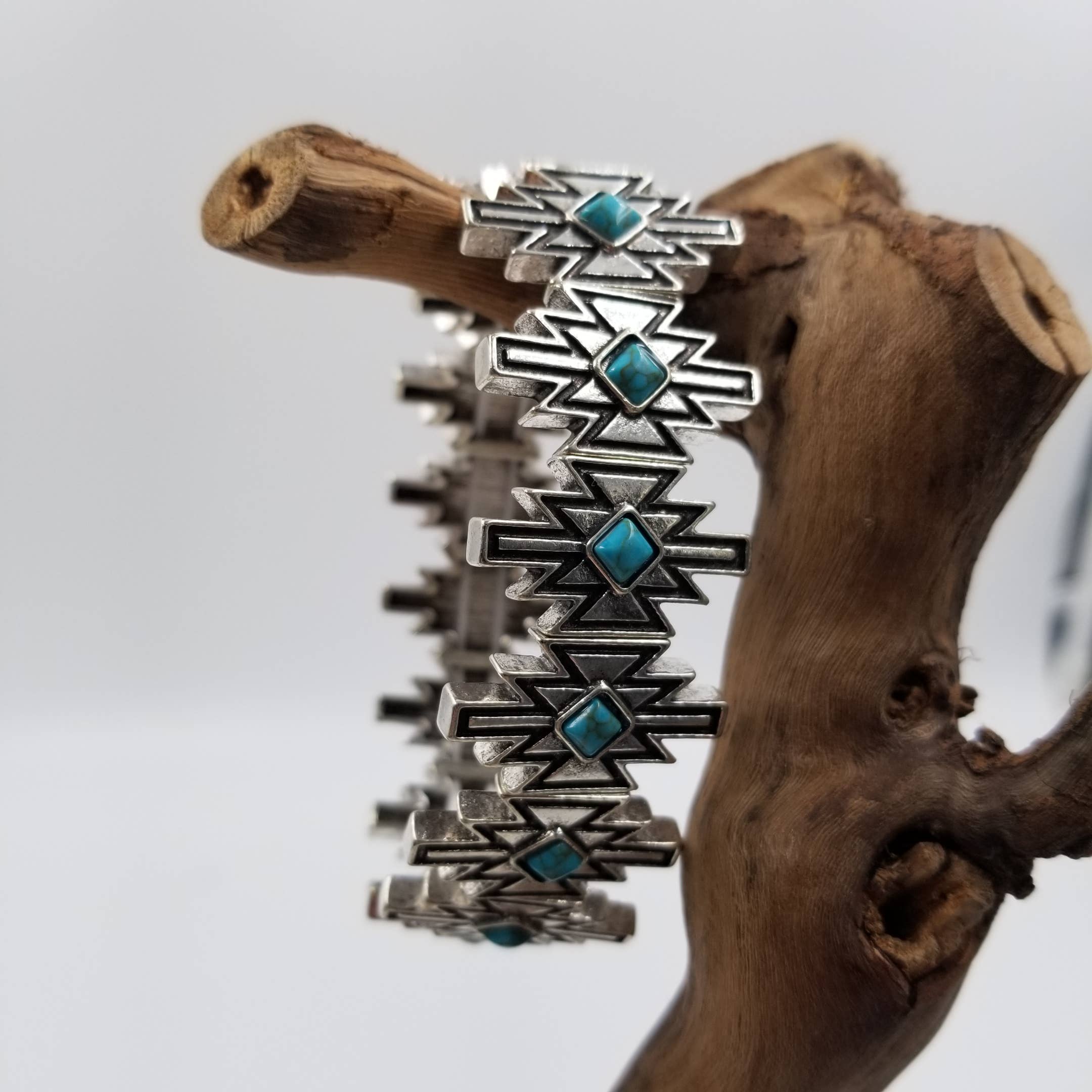 Boho Turquoise Adjustable Bracelet