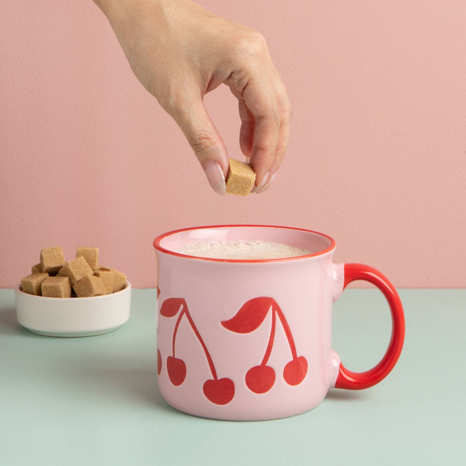 Very Cherry 20 oz Mug: Red