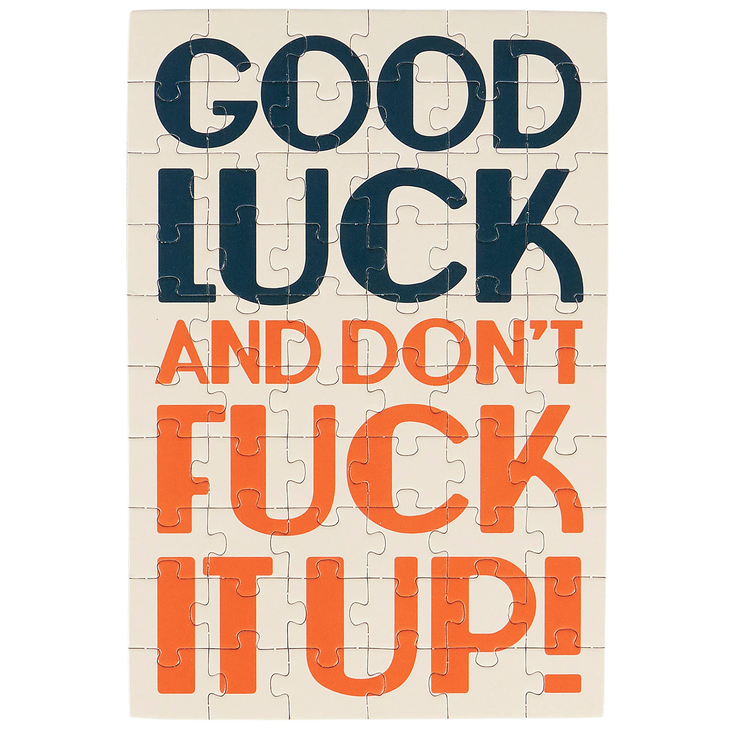 Good Luck Puzzle Card