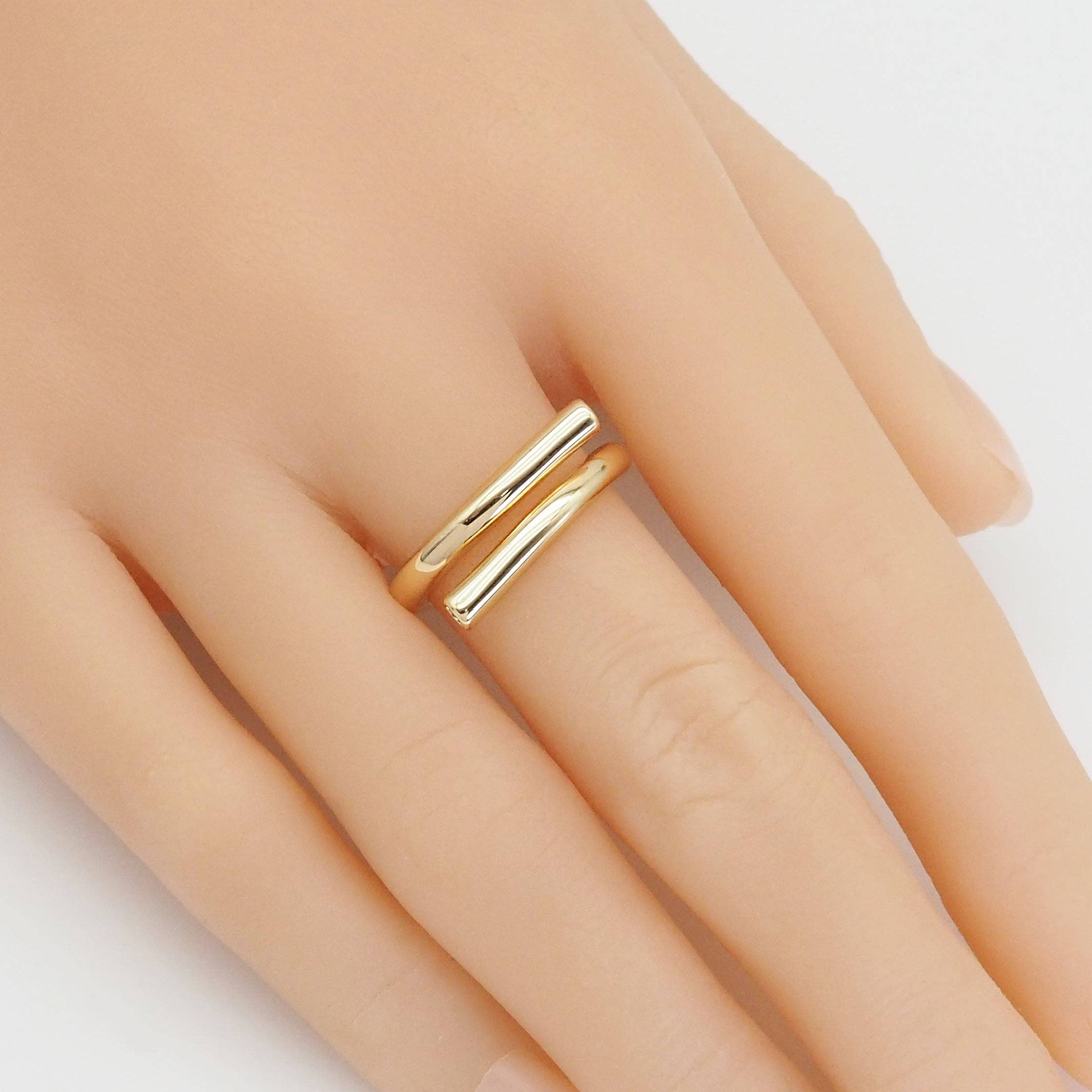 Gold Minimal Bar Ring