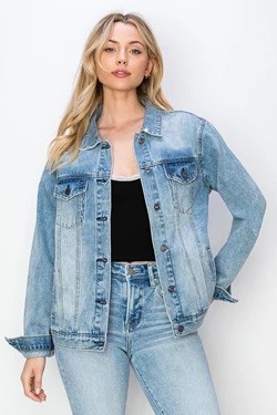 Plus RELAXED FIT VINTAGE JACKET - Medium