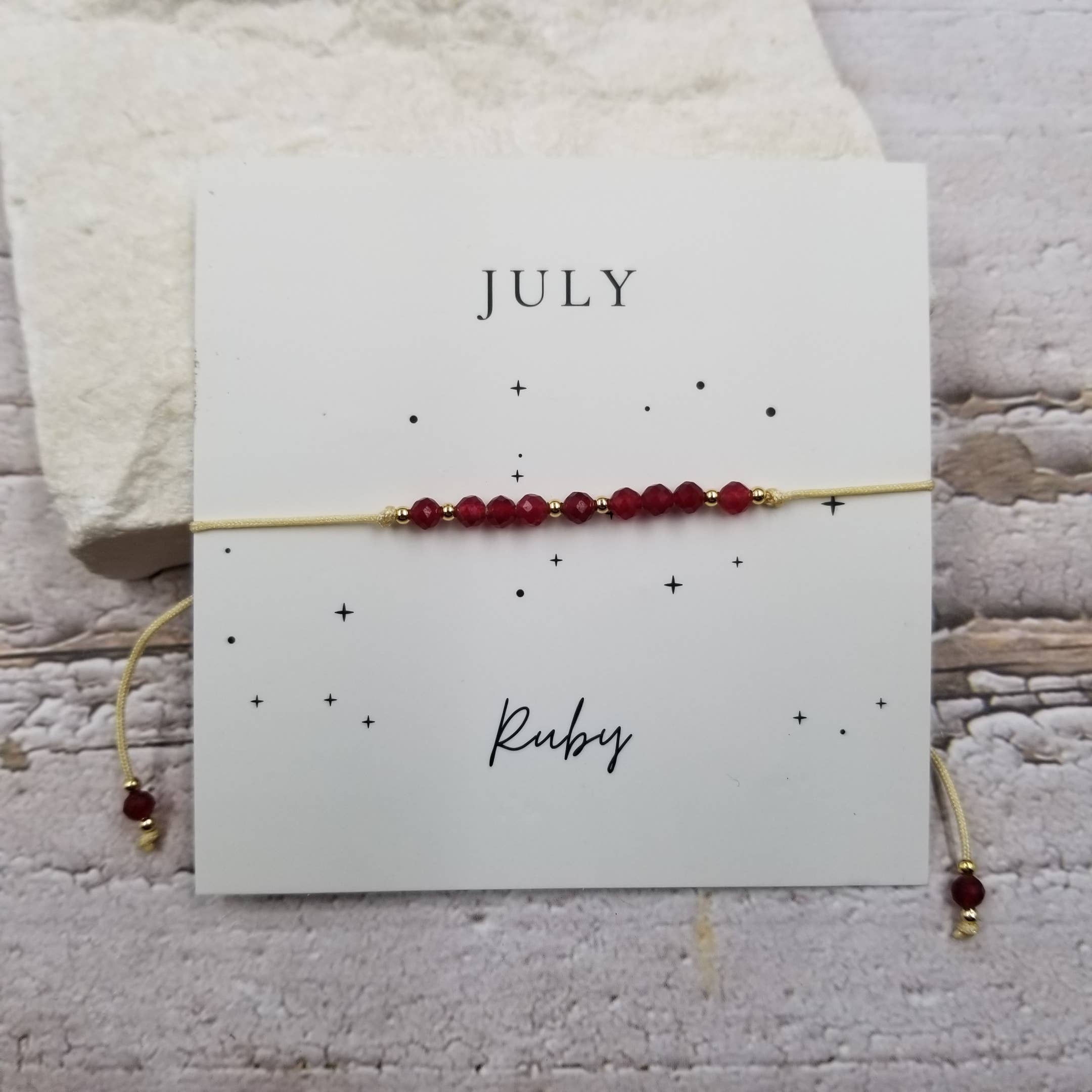 Birthday Month Bracelet: Jul