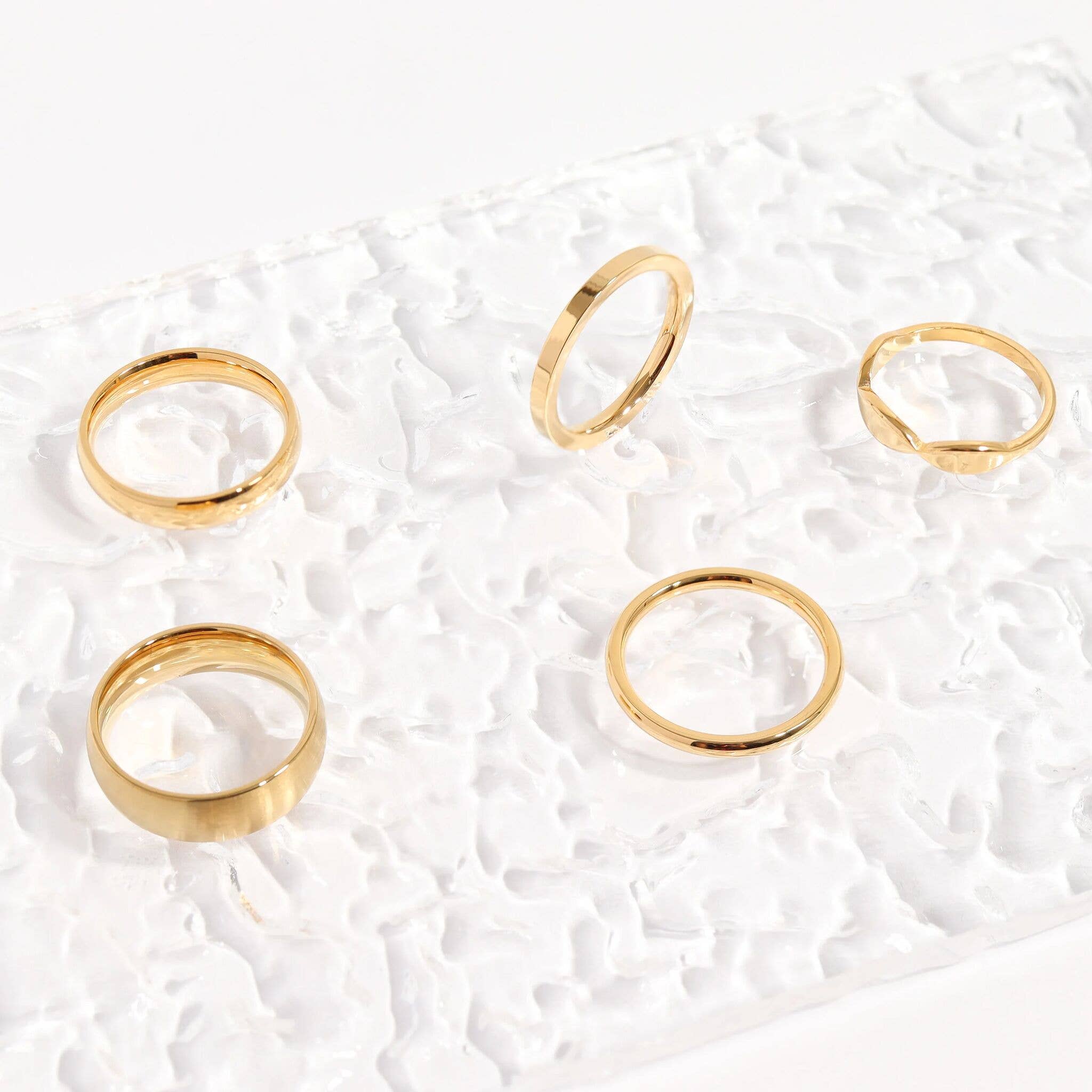 Blank Flat Band Ring: 6