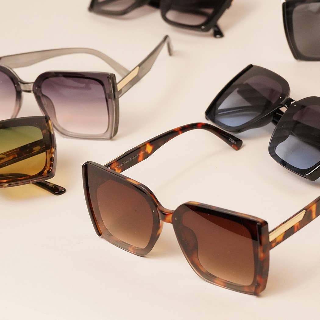 Allure Genesis Women's Square Sunglasses: 12 ASSORTED COLOR, One Size