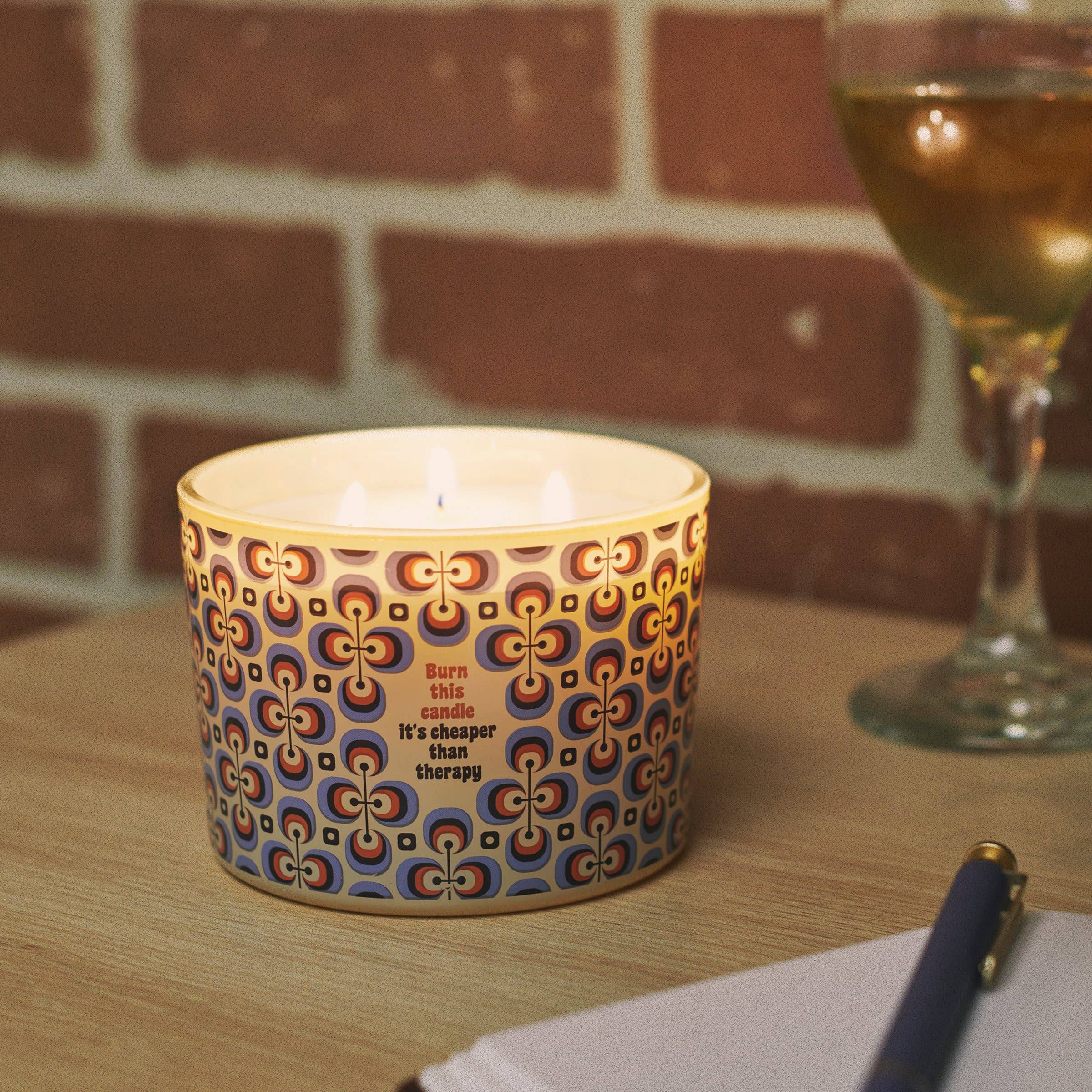Burn This Cheaper Than Therapy Candle