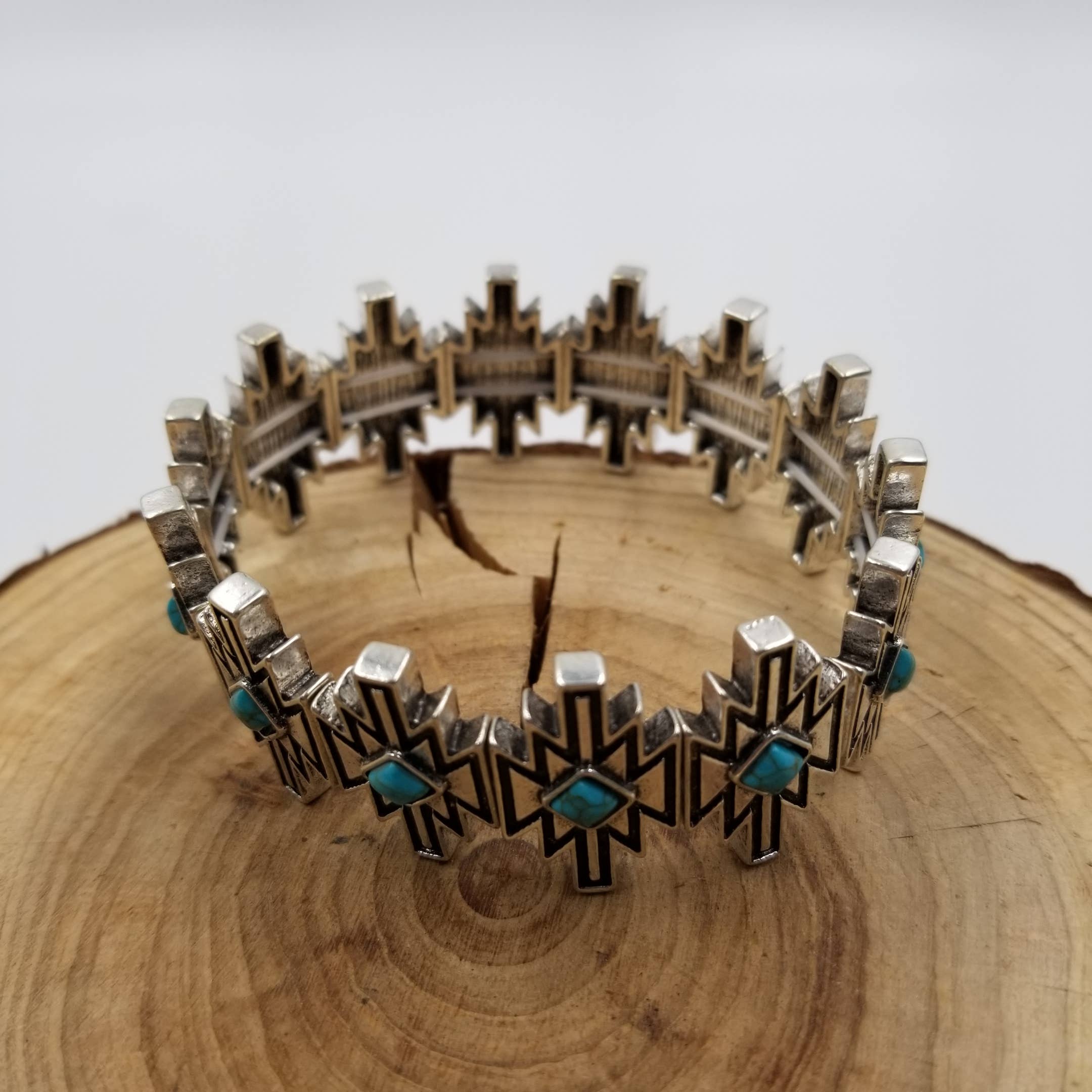 Boho Turquoise Adjustable Bracelet