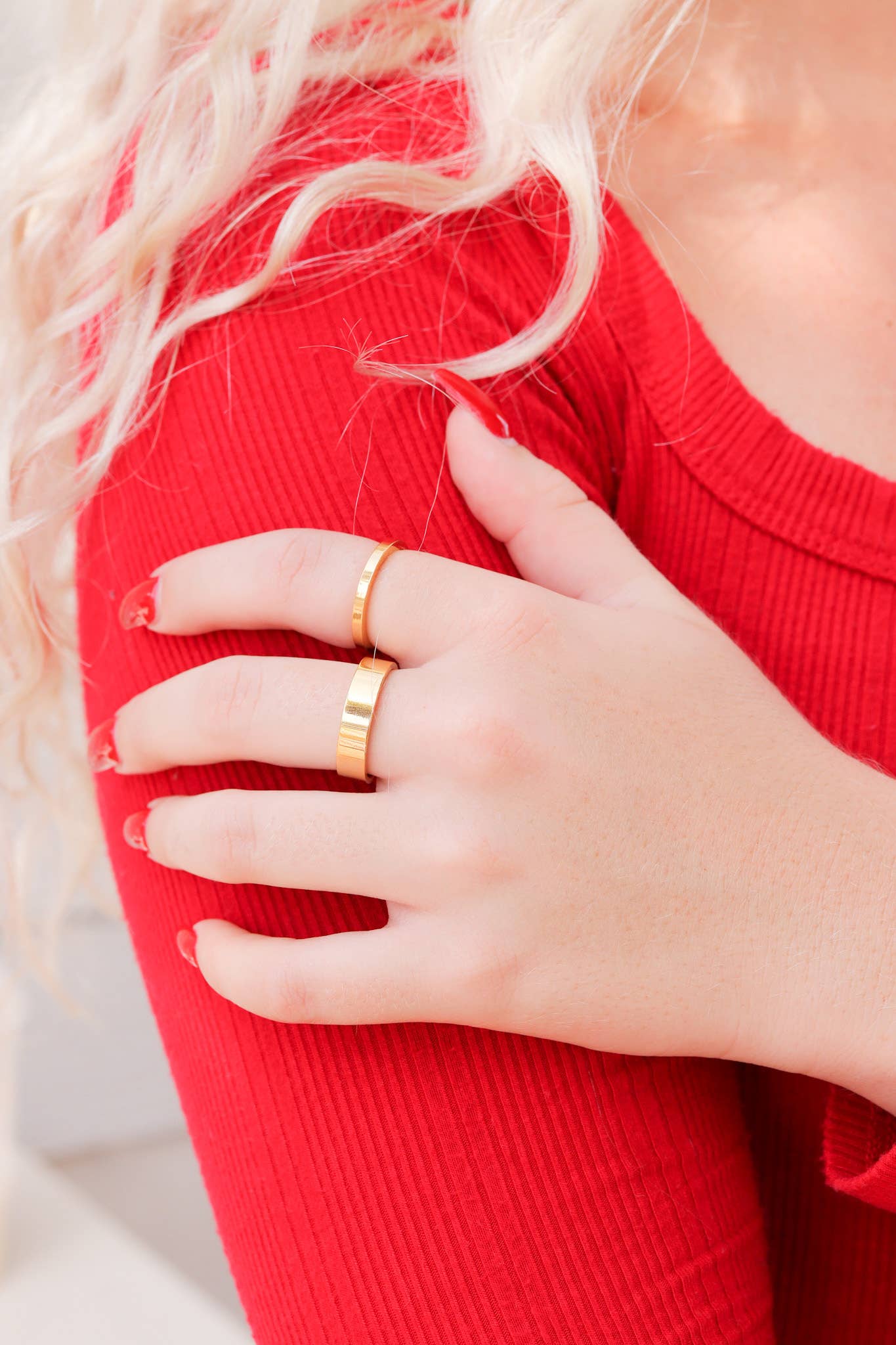 Blank Flat Band Ring: 6