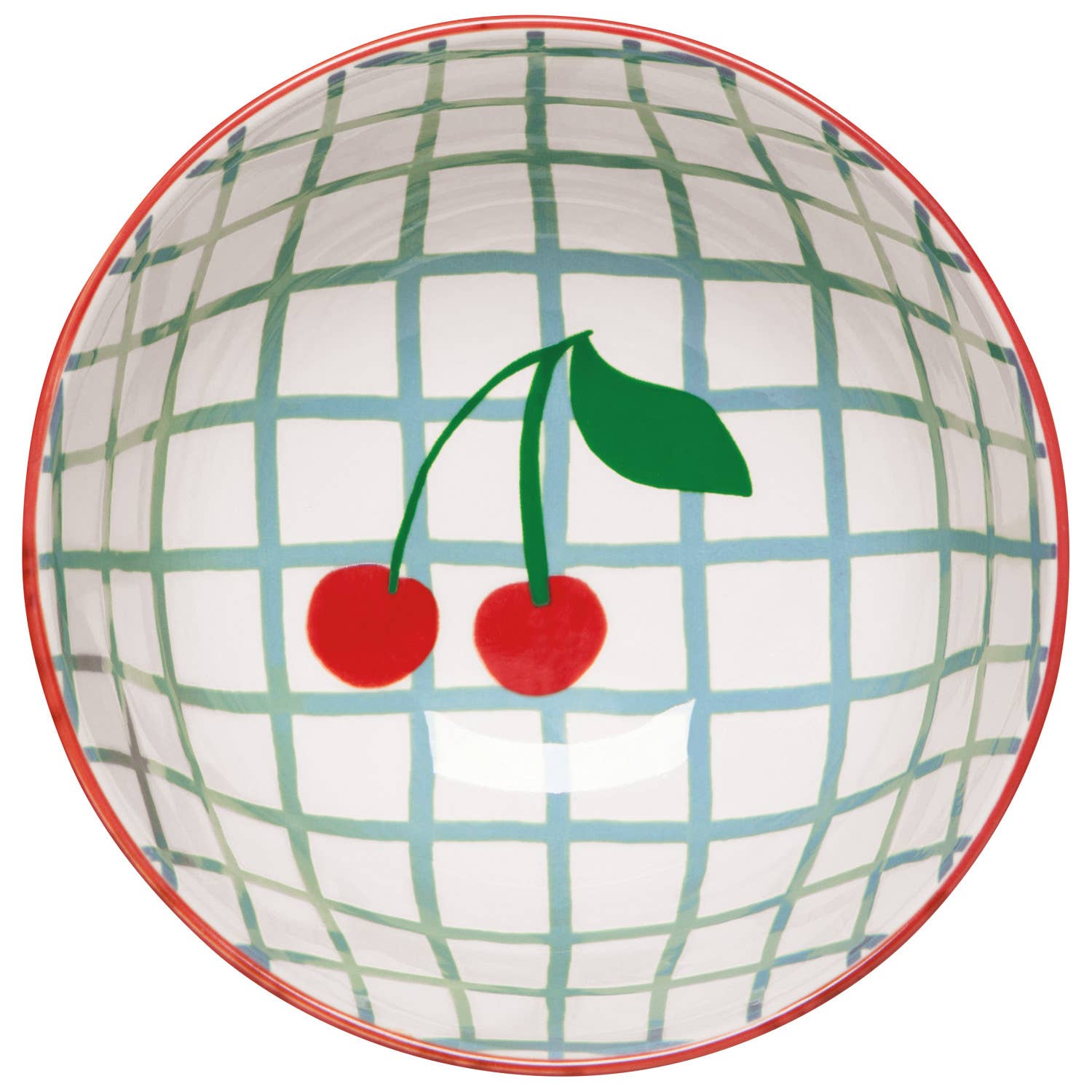Very Cherry Bowls Set of 4 Assorted: Multi-Colored