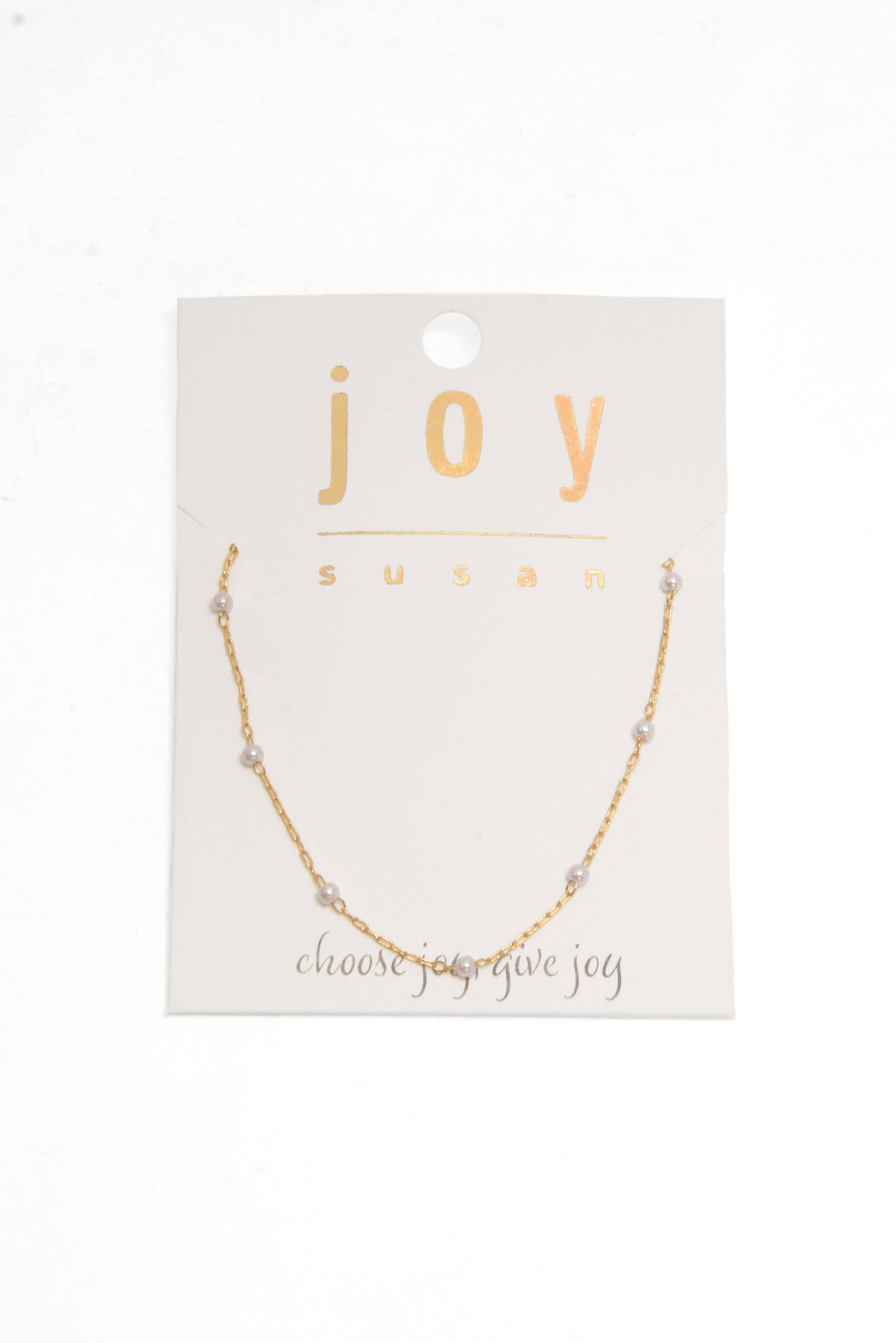 16+ Dainty Chain + Pearl Necklace: Gold