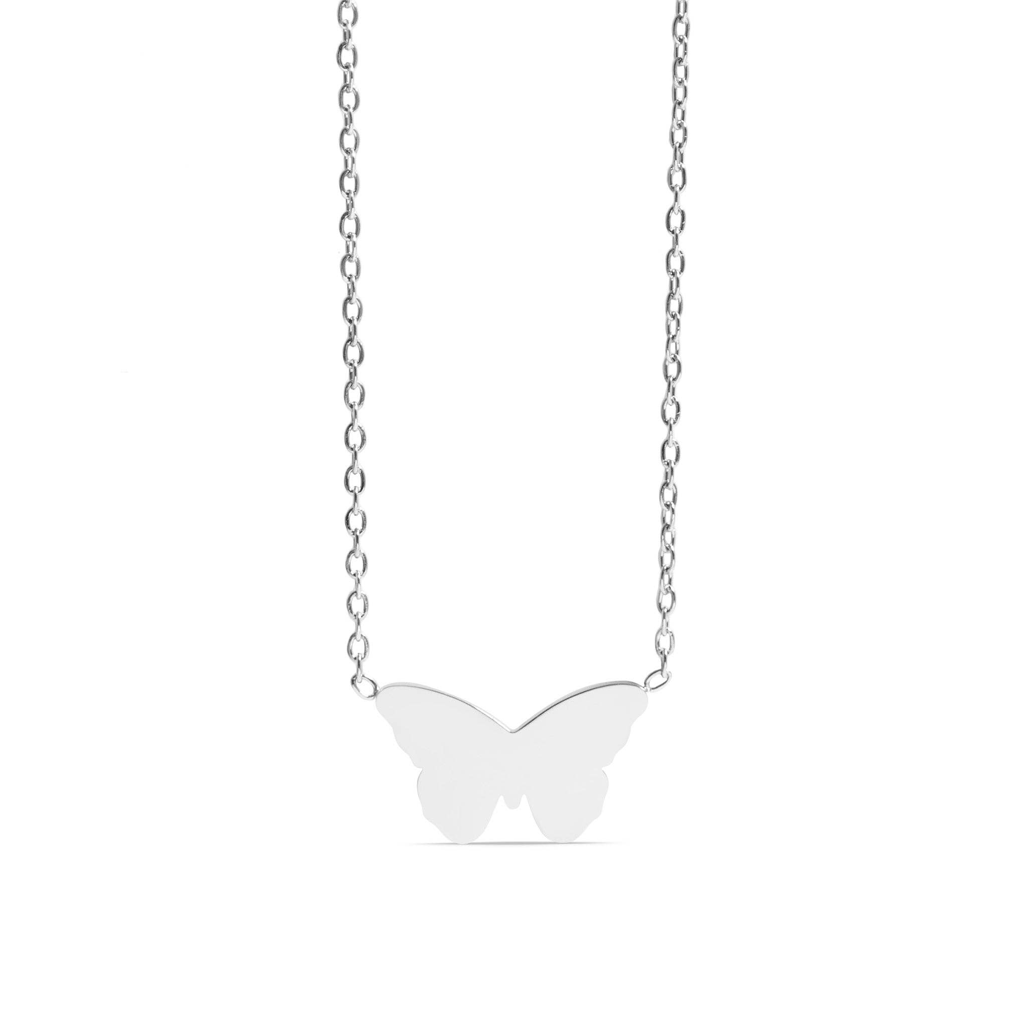 Butterfly Necklace : Stainless