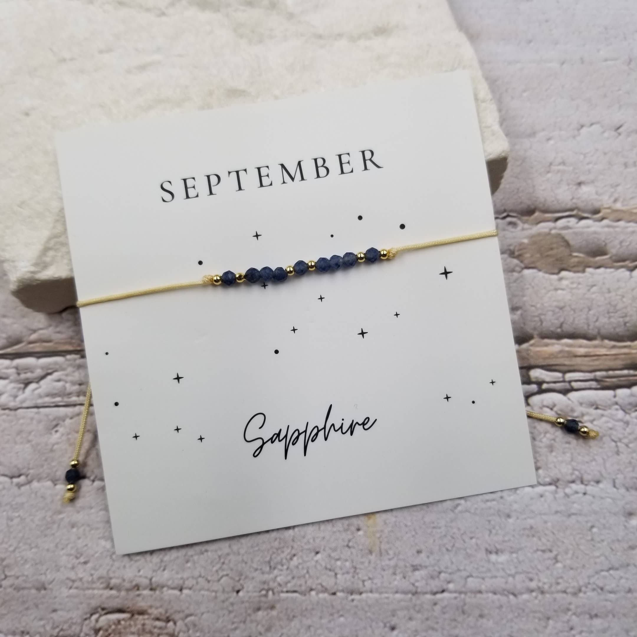 Birthday Month Bracelet: Sep
