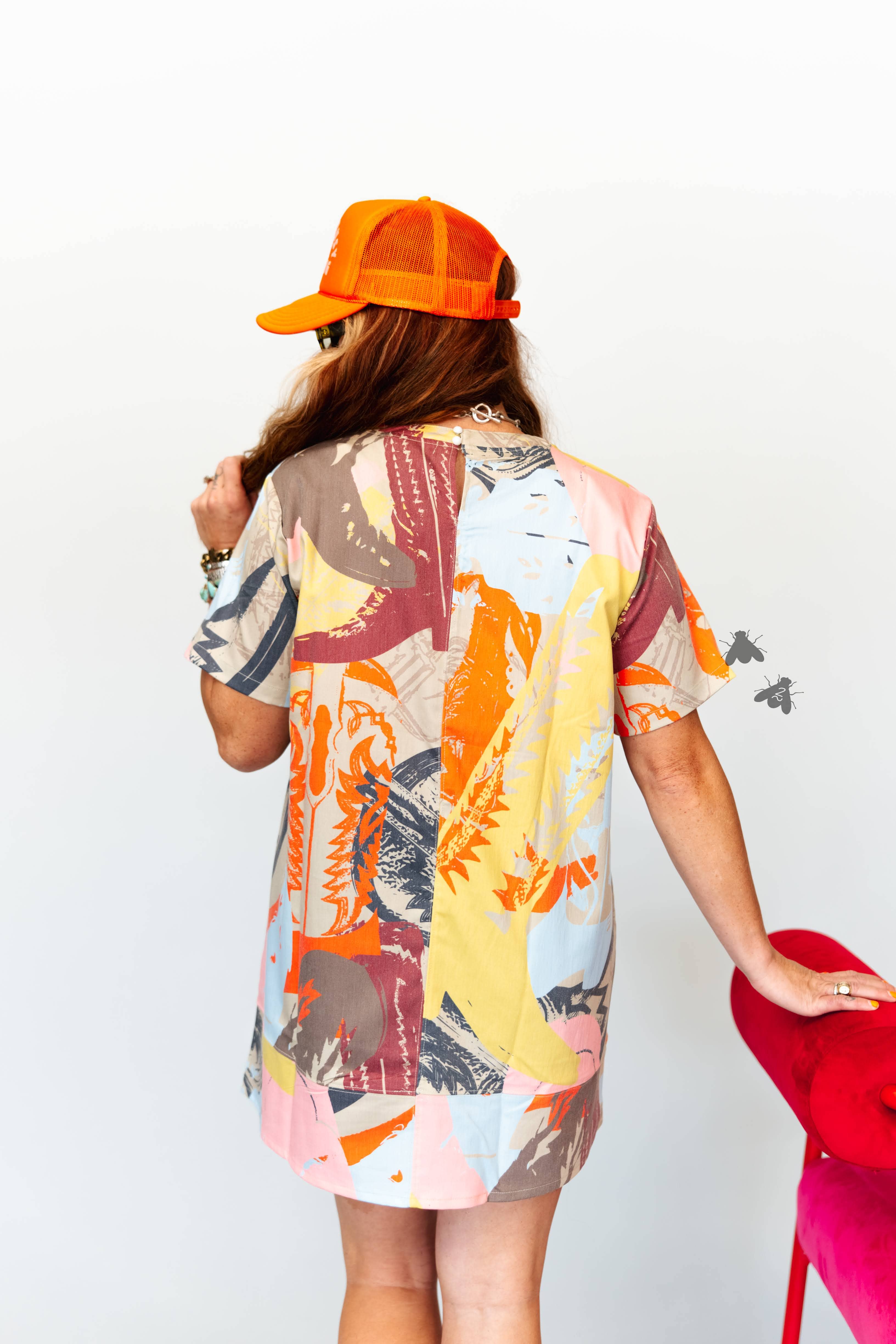LET'S KICK IT DRESS: L/XL