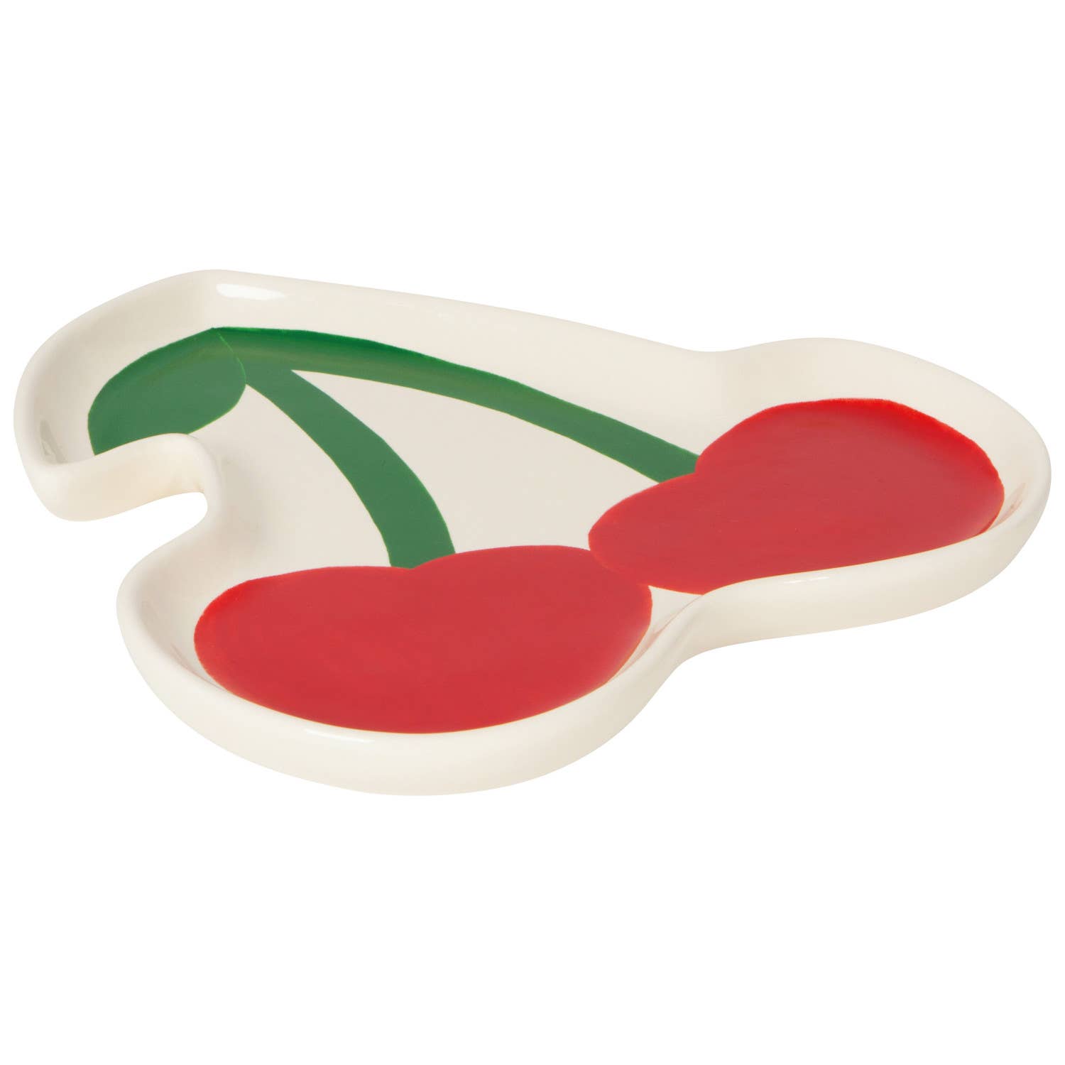 Very Cherry Shaped Dish: Red